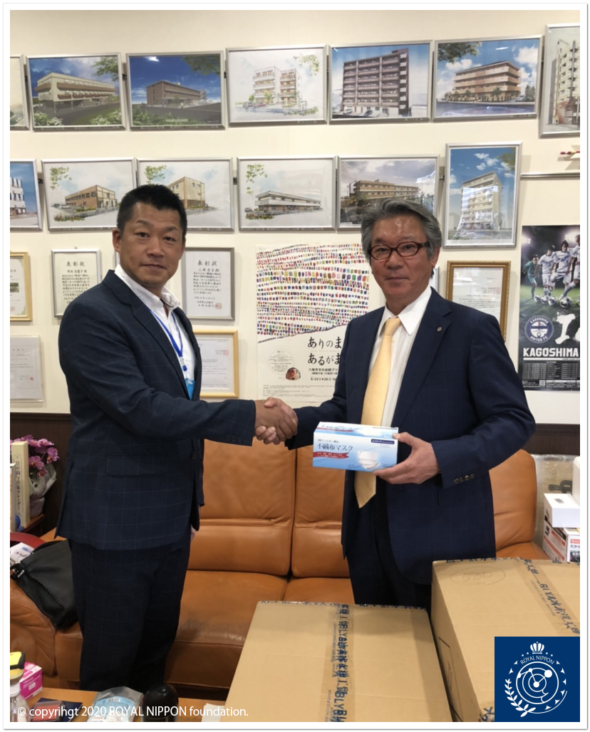 「日本介護医療センター」様への資材・備品の寄付提供