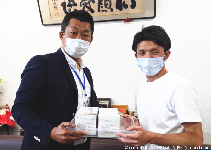 児童養護施設「愛育社」様への資材・備品の寄付提供